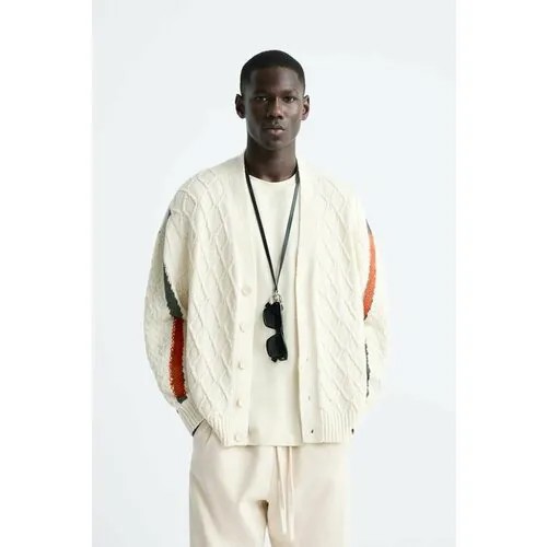 Кардиган Zara, размер L, белый