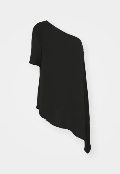 Блузка VMALVA ONE SHOULDER DETAIL Vero Moda, цвет black