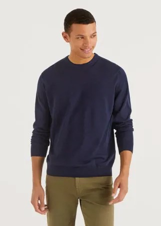 Джемпер мужской United Colors of Benetton 21A_1071U1O76 синий 2XL
