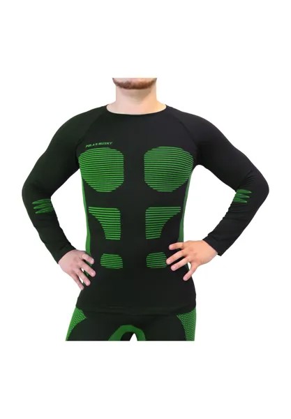 Спортивная функциональная майка Anatomic Functional Wear POLAR HUSKY, зеленый