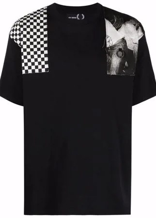 Raf Simons X Fred Perry футболка с фотопринтом