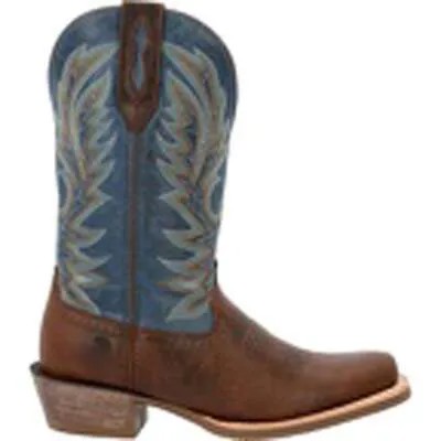 Мужские ковбойские синие, коричневые повседневные ботинки Durango Rebel Pro Square Toe DDB0356