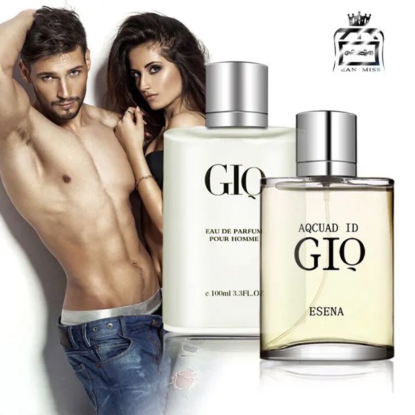 GIQ Аромат Мужские Духи 100мл Одеколон Свежий и долговечный туалет Eau DE