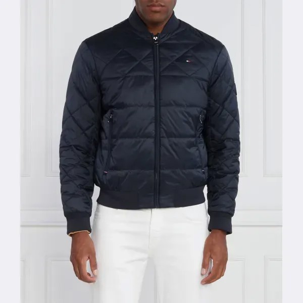 Складная куртка-бомбер стандартного кроя из переработанных материалов Tommy Hilfiger, синий