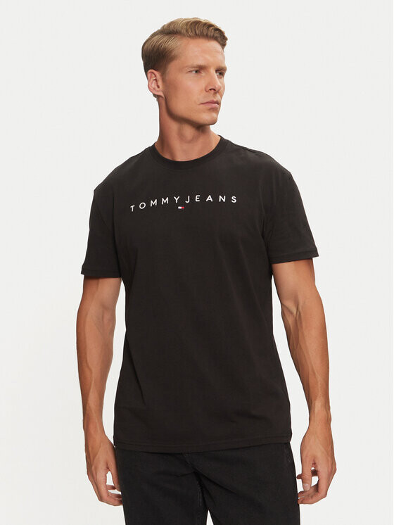 Футболка стандартного кроя Tommy Jeans, черный