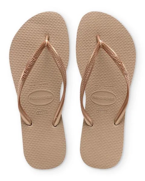 Женские узкие шлепанцы havaianas