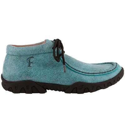 Женские синие повседневные ботинки Ferrini Rouge Chukka 63722-50
