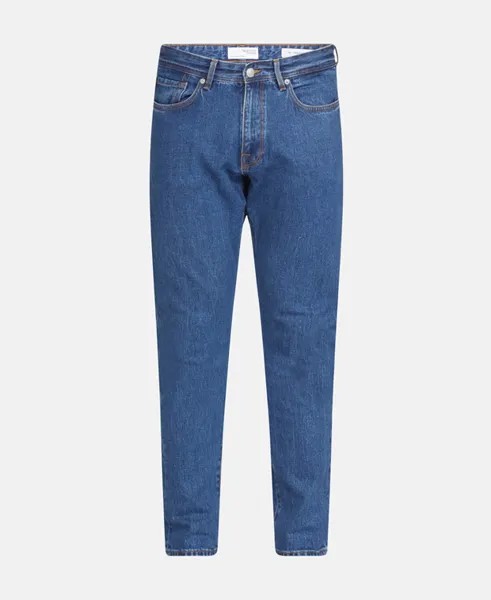 Узкие джинсы органик Selected Homme, синий