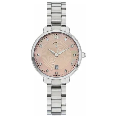 Наручные часы L'Duchen Наручные Часы L'Duchen D 811.10.35, розовый, бежевый
