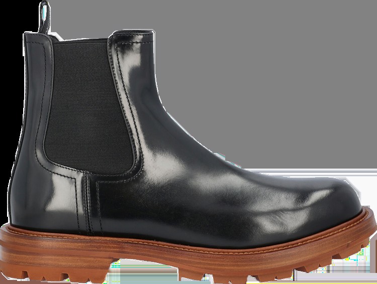 Кроссовки Alexander McQueen Chelsea Boot 'Black Cedar Brown', черный