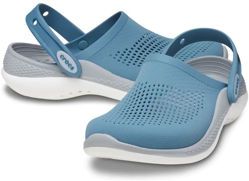 Сабо унисекс Crocs LiteRide 360 Clog BSt/Mcp 206708-4LC голубые 41-42 RU