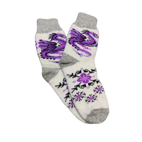 Носки Lukky, размер универсальный, фиолетовый