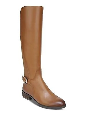 SAM EDELMAN Женские коричневые кожаные сапоги Paxten с круглым носком на молнии 8 M