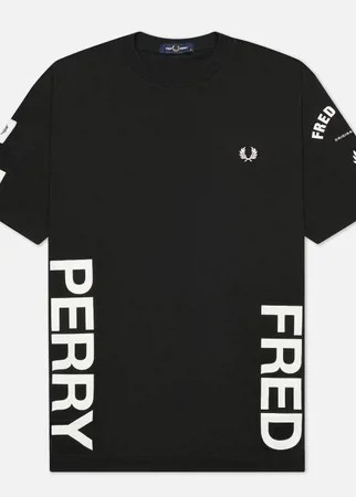 Мужская футболка Fred Perry Bold Branding, цвет чёрный, размер L