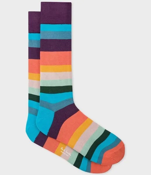 Носки с полосками Paul Smith Artist, мультиколор