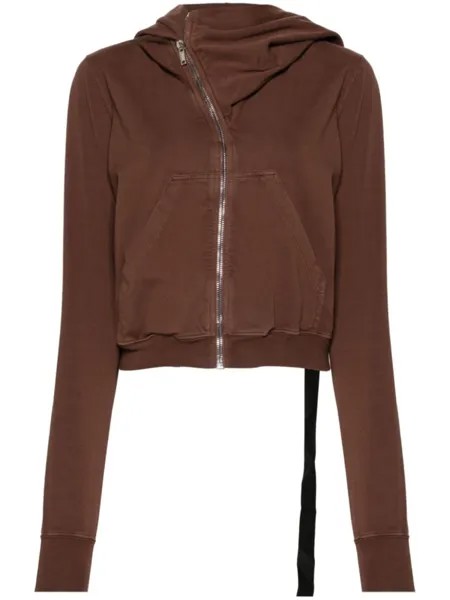 Rick Owens DRKSHDW худи Mountain, коричневый