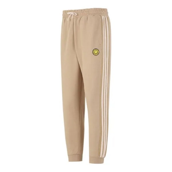 Спортивные штаны Men's adidas SMLY TP 1 Stripe Athleisure Casual Sports Long Pants/Trousers Khaki, хаки
