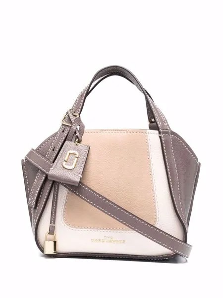 Marc Jacobs сумка-тоут в стиле колор-блок с логотипом