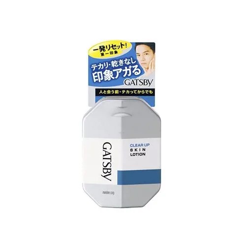 Лосьон MANDOM Gatsby Clear Up Skin Lotion для лица, матирующий, увлажняющий (100 мл.)