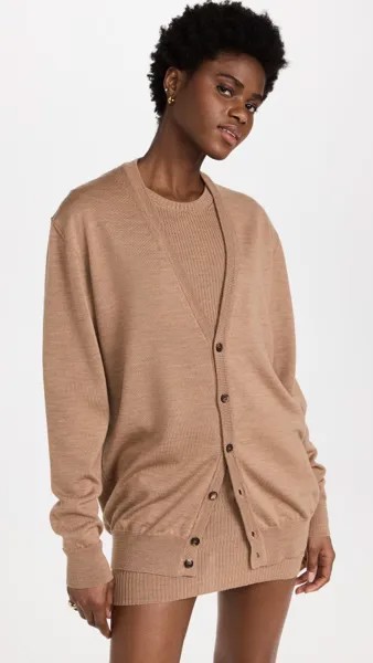 Кардиган WARDROBE.NYC Knit, кэмел