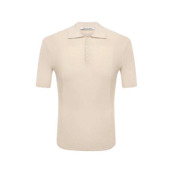 Хлопковое поло Trussardi