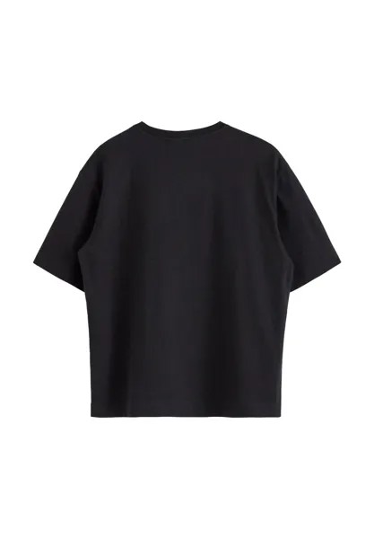 Базовая футболка OVERSIZED Lindex, черный