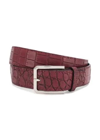 Ремень из кожи крокодила Kiton