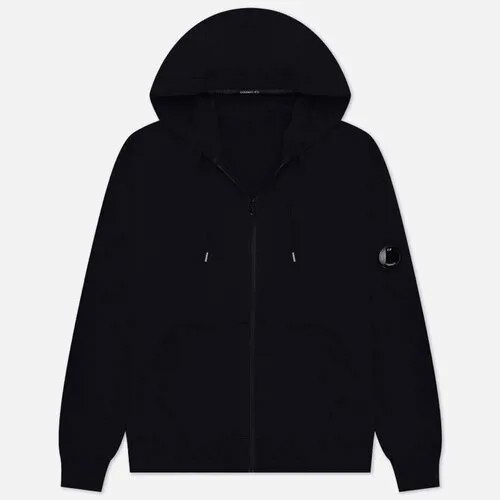 Мужская толстовка C.P. Company Light Fleece Zipped Grament Dyed Hoodie синий, Размер S