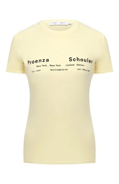 Хлопковая футболка Proenza Schouler White Label