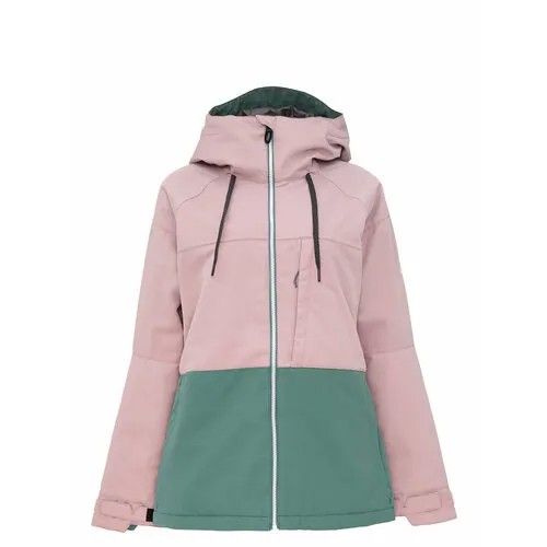 Куртка 686, размер M, розовый, серый