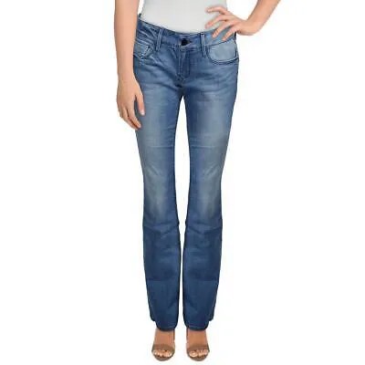 Женские джинсы Black Orchid Black Pearl Blue Denim с низкой посадкой 27 BHFO 1315