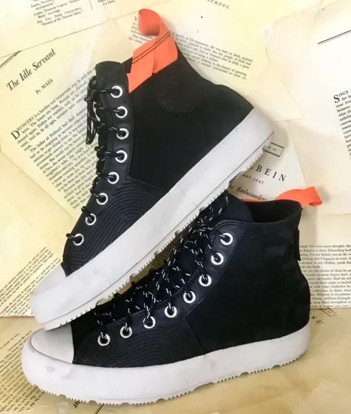 Converse Explore Hi Top WP Cold Fusion Black Leather M8/W10 от Urban Outfitters НОВИНКА
