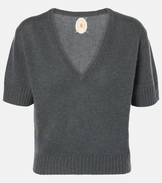 Футболка из кашемира Jardin Des Orangers, цвет dark grey