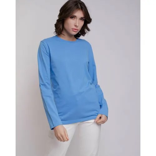 Лонгслив Uzcotton, размер 40-42\XS, , azure
