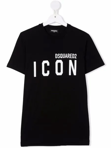 Dsquared2 Kids футболка с принтом Icon