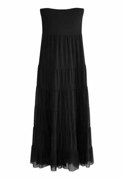 Платье макси BANDEAU REGULAR FIT Next, черный