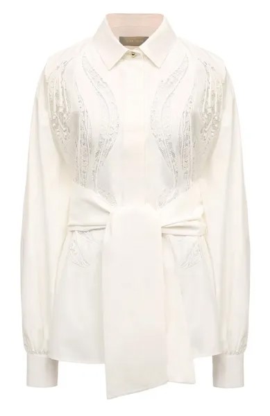 Хлопковая блузка Elie Saab