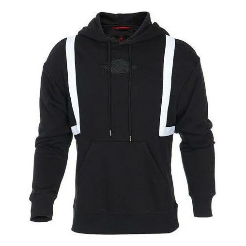 Толстовка Men's Air Jordan Logo Casual Sports Black Pullover, черный