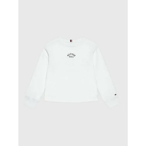 Лонгслив TOMMY HILFIGER, размер 14Y [METY], белый