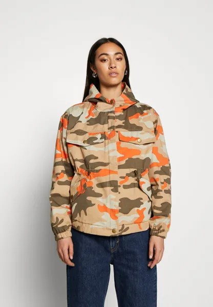 Куртка Urban Classics ЖЕНСКАЯ КУРТКА OVERSIZED CAMO, цвет brick camo