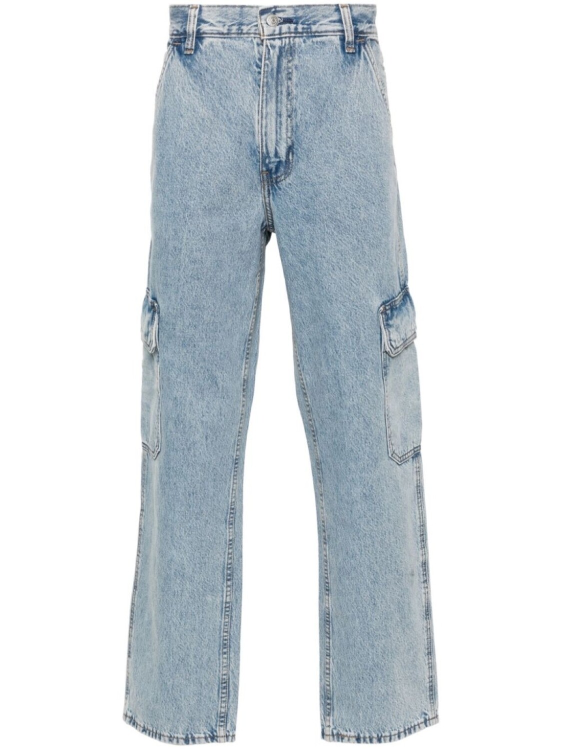 Levi's 568 джинсы карго, синий