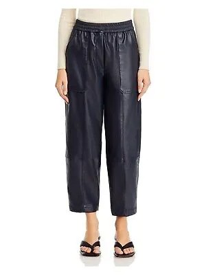 3.1 PHILLIP LIM Женские темно-синие укороченные брюки с карманами и завязками из искусственной ширинки S