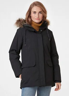 Helly Hansen Classic Parka Женская черная повседневная верхняя одежда