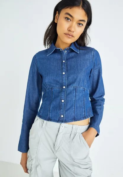 Рубашка Lauryn Pepe Jeans, цвет blue denim