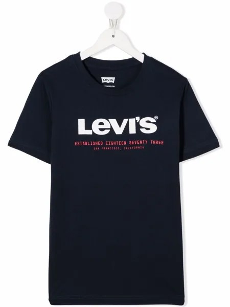 Levi's Kids футболка с логотипом