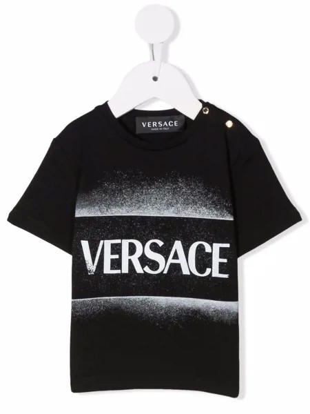Versace Kids футболка с логотипом