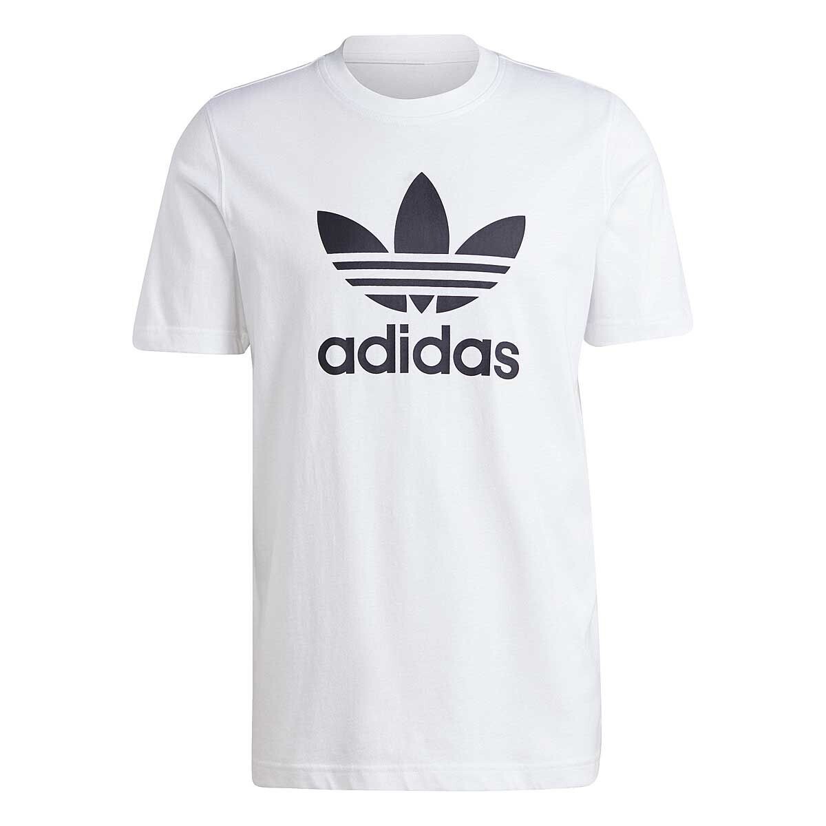 Футболка Trefoil T-Shirt Adidas, цвет Weiß/Schwarz