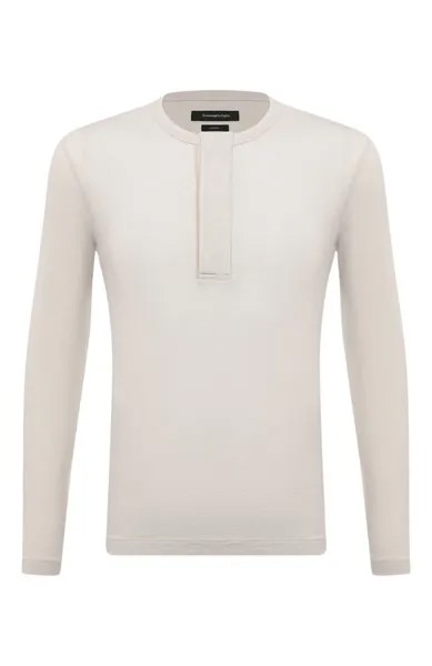 Лонгслив из хлопка и кашемира Zegna