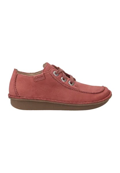 Спортивные туфли на шнуровке Clarks Originals, цвет rot