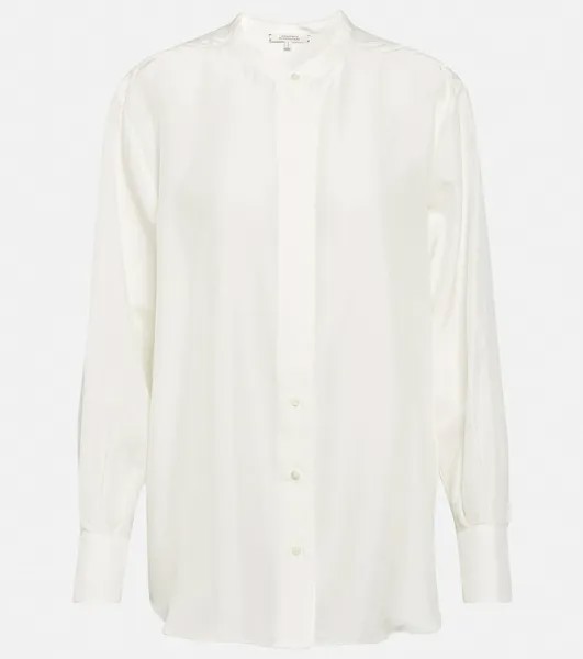 Шелковая блузка Heritage Ease DOROTHEE SCHUMACHER, белый